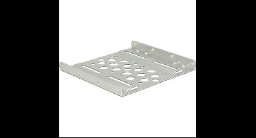 DeLOCK Aluminium installation frame 2.5" to 3.5" Silver wisselframe