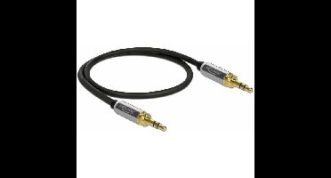 DeLOCK Stereokabel 3,5 mm 3 Pin-stekker > 3,5 mm 3 Pin-stekker