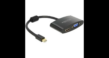 DeLOCK Mini-DisplayPort naar VGA + HDMI adapter
