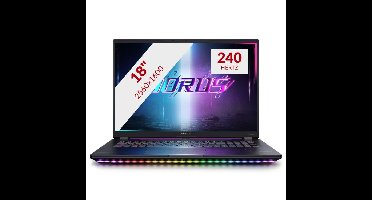 GIGABYTE AORUS MASTER 18 BZHC6EED65SP 18'' gaming laptop