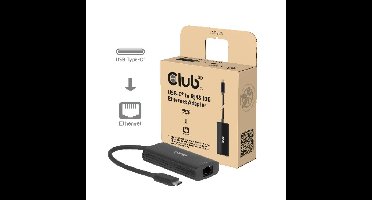 Club 3D USB-C naar 10Gb-LAN Ethernet adapter