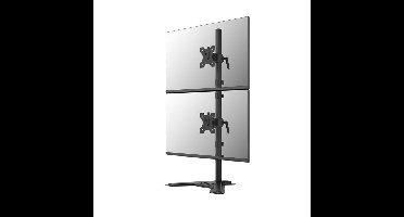 Neomounts DS45-600BL2V Monitorstandaard voor twee schermen 10-32" monitorarm