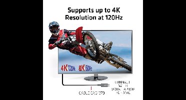 Club 3D Gecertificeerde actieve optische Ultra High Speed HDMI 2.1 kabel