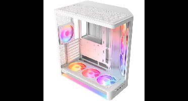 NZXT H6 RGB+ midi tower behuizing