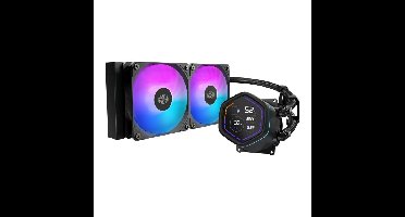 Cooler Master MasterLiquid Core Nex Digital 240 Black waterkoeling