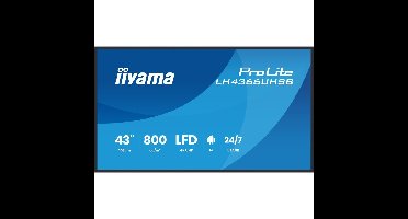 iiyama ProLite LH4366UHSB-B1AG public display