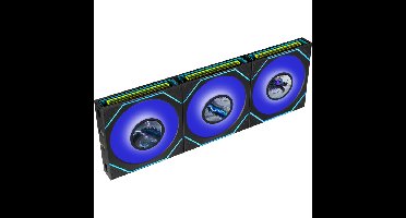Lian Li UNI FAN SL-INF LCD FLEX 120 Reverse Wireless case fan