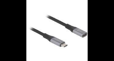 DeLOCK USB-C verlengkabel 40 Gbps, PD 3.1, 240 W, 2 meter