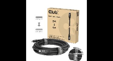 Club 3D USB-C kabel 8K60Hz 100W USB4
