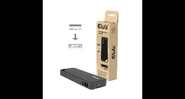 Club 3D CAC-2510 M.2 SSD-behuizing met koelventilator externe behuizing