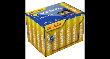 VARTA Longlife AAA batterij 1.5 V, 24 stuks