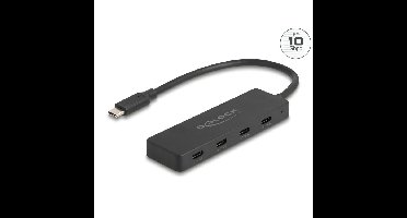 DeLOCK USB 10 Gbps USB Type-C Hub + 4x USB Type-C usb-hub