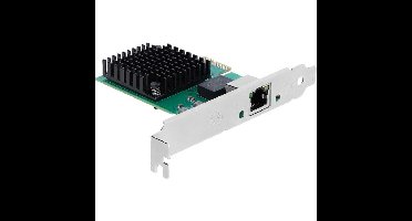 DeLOCK PCI Express x1 Network Card 10 Gigabit LAN 1 x RJ45 RTL8127 netwerkadapter