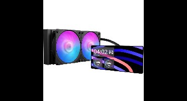 Cooler Master MasterLiquid Core LCD 6" 240 Black ARGB waterkoeling
