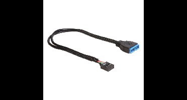 DeLOCK USB 2.0 interne header naar USB 3.2 interne header adapter