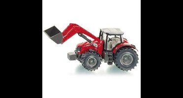 SIKU Massey Ferguson met voorlader modelvoertuig