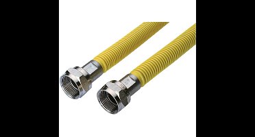 RVS Gasslang 80 cm flexibele gasaansluitslang