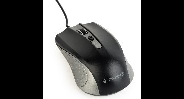 MUS-4B-01-GB optische muis 1200 DPI - rechtshandig, USB Type-A