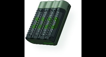 GP ReCyko Speed Charger M452 inclusief 4x AA 2600mAh oplaadbare batterijen