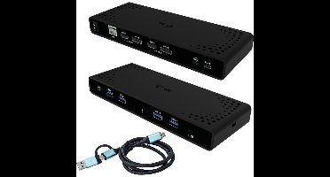 Universal Dual 4K Display Docking Station + Power Delivery 85W
