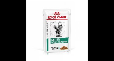 12x Royal Canin Kattenvoer Nat Satiety Weight Management 85 gr