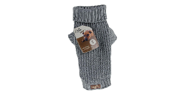 All For Paws - Knitted Dog Sweater Fishermans Grey XXL 46cm - (632.9128)