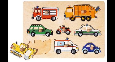 GOKI - Means of transport, lift-out puzzle - (57996)