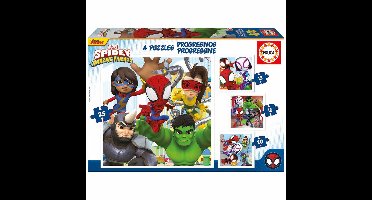 Educa - Puzzle - 12-16-20-25 - Spidey&Amazing Friends (80-19295)