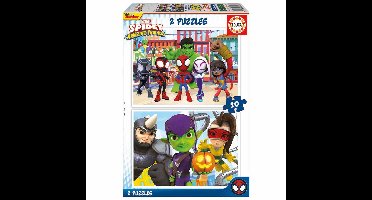 Educa - Puzzle - 2x20 Spidey & His Amazing Friends (80-19296)
