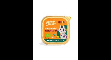 Edgard Cooper - Cat Adult Vetfood Paté Organic Chicken - 85g