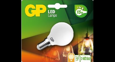 GP - LED Lamp Filament Frozen Mini Globe, E14, 1.2W (15W), 136lm
