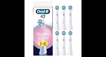Oral B - iO Series Gentle Care Replacement Brush Heads - White - 6 count