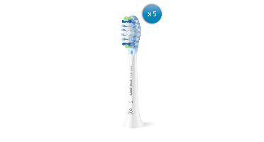 Philips - Sonicare Premium Plaque - Wit - 4+1 stuks