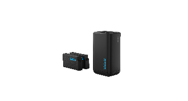 GoPro - Dual Battery Charger For MAX2 - 2 Enuro Batteries Included