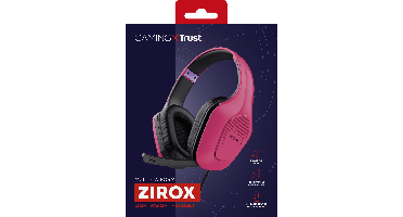 Trust - GXT415P Zirox Headset - Pink