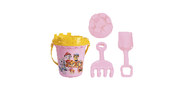 Moxy - Paw Patrol: Beach Bucket, 5 Pcs - Pink (160025)
