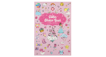 Moxy - Glitter Sticker Book A5 - Pink