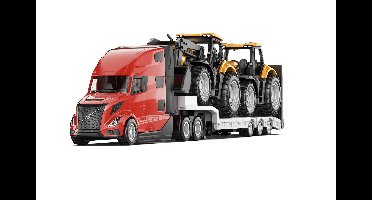 Siku Volvo vrachtwagen met JCB tractors