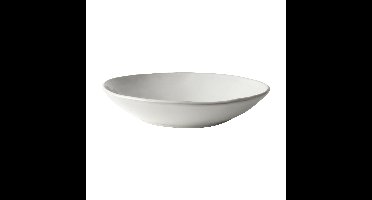 Organic by Dutch Rose Amsterdam bord diep white 23.5 cm