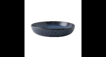 Dutch Rose Sapphire bord diep 23cm blauw