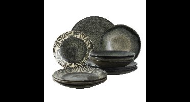 Dutch Rose Organic set 12 delig servies groen