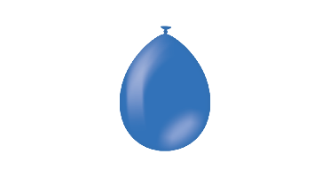 Ballonnen 50 stuks blauw
