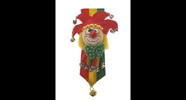 Broche met clown