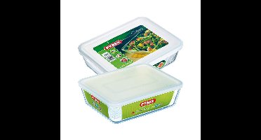 Pyrex Cook & Freeze Set 2 schalen met deksel