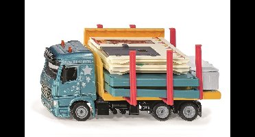 Siku 3562 vrachtwagen prefab huis transport