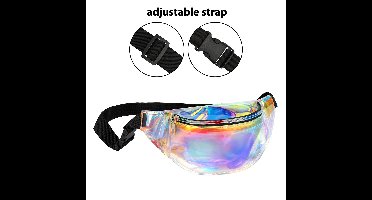 Heuptasje Transparant holografisch