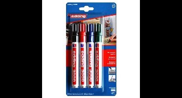 Edding stift 3000 assorti 4 stuks