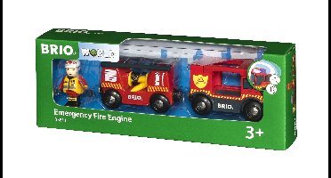 BRIO noodbrandweerwagen