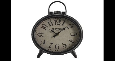 Decostar Countryfield Tafelklok ro Leeton zwart
