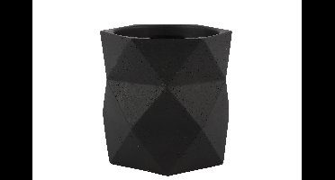 Decostar Countryfield Bloempot rondmbo L zwart